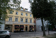 Pastatas Vokiečių gatvėje, kur buvo kavinė &bdquo;Žibutė&ldquo;