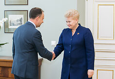 Aurelijus Veryga ir Dalia Grybauskaitė