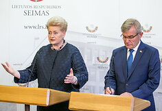 Dalia Grybauskaitė ir Viktoras Pranckietis