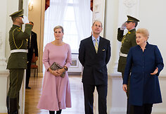 Prezidentė susitiko su Jungtinės Karalystės Princu Edvardu ir Vesekso grafiene Sofija