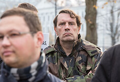 Protestas prie Užsienio reikalų ministerijos
