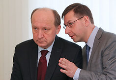 Andrius Kubilius ir Gintaras Steponavičius
