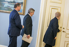 Saulius Skvernelis, Viktoras Pranckietis,  Dalia Grybauskaitė