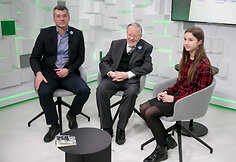 Vytautas Landsbergis ir Mindaugas Mikalauskas