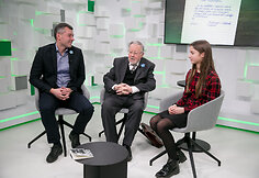 Vytautas Landsbergis ir Mindaugas Mikalauskas