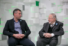 Vytautas Landsbergis ir Mindaugas Mikalauskas