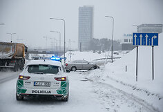 &bdquo;&Scaron;koda&ldquo; avarija Vilniuje
