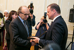 Algimantas Černiauskas ir Saulius Skvernelis