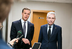 Gabrielius Landsbergis ir Raimundas Martinėlis 