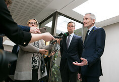 Gabrielius Landsbergis ir Raimundas Martinėlis 
