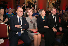 &bdquo;Lietuvos garbė 2019&ldquo; apdovanojimų akimirka.