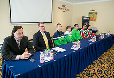 Karate kiokušin Europos čempionato spaudos konferencija