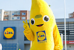 „Lidl“ parduotuvės atidarymo akimirka