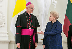 Petaras Rajičius ir Dalia Grybauskaitė