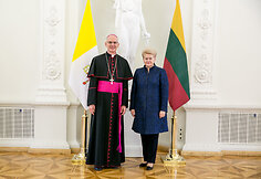 Petaras Rajičius ir Dalia Grybauskaitė