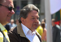 D.Kedžio &scaron;alininkų eisena