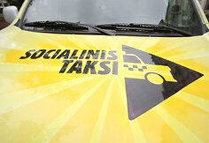Specialus taksi dirbs visą parą ir vežios neįgaliuosius