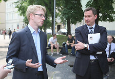 K.Sirvydo skvere pademonstruota galimybė naudotis nemokamu belaidžiu internetu.