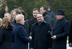 Dalia Grybauskaitė ir Saulius Skvernelis