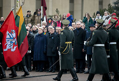 Valstybės vėliavos pakėlimo ceremonija 