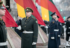 Valstybės vėliavos pakėlimo ceremonija 