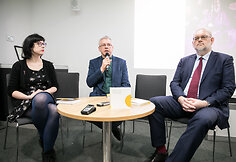 Virginija Cibarauskė, Alvydas Šlepikas, Gytis Vaškelis