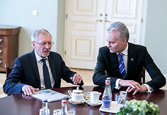 Gediminas Kirkilas ir Gitanas Nausėda