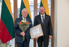 Petras Radzevičius ir Saulius Skvernelis