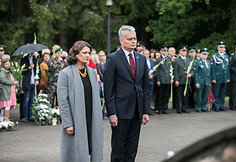 Gitanas Nausėda ir Diana Nausėdienė