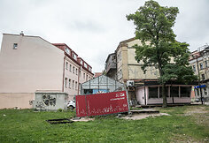Nelegalus &bdquo;&scaron;iltnamis&ldquo; Vilniaus Bazilijonų skvere