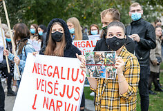 Mitingas už gyvūnų teises