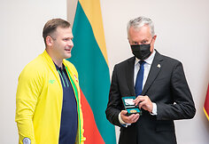 Mindaugas Bilius ir Gitanas Nausėda