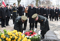 B.Komorowskis apsilankė Lukiškių aikštėje