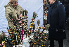 Prezidentė D.Grybauskaitė Kaziuko mugėje