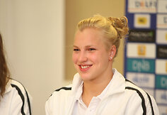 Rūta Meilutytė Vilniaus oro uoste
