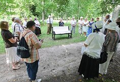 Suolelio paskutinei tikrajai Lietuvos žiniuonei Eugenijai &Scaron;imkūnaitei atidengimas