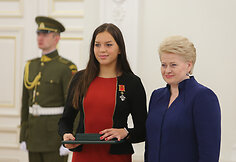 Dalia Grybauskaitė ir Milda Valčiukaitė