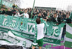 Vilniaus &bdquo;Žalgirio&ldquo; džiaugsmo akimirkos