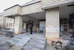 Vilniaus Klinikų gatvėje prasidėjo &Scaron;v.Roko ligoninės rekonstrukcija