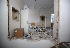 Vilniaus Klinikų gatvėje prasidėjo &Scaron;v.Roko ligoninės rekonstrukcija