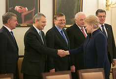 Prezidentė susitiko su Vyriausybe