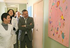 Žaismingi meno kūriniai padės ligoniukams greičiau sveikti