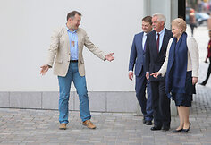 Apdovanojimų akimirka