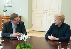 Dalia Grybauskatė ir Juozas Bernatonis