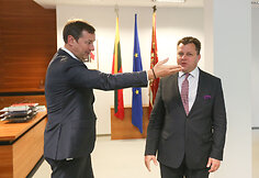 Artūras Zuokas ir Mantas Adomėnas
