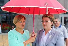 Edita Tamo&scaron;iūnaitė ir Renata Cytacka