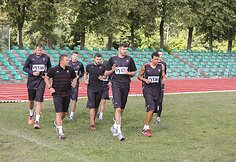 Treniruotės akimirka