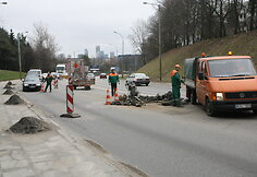 Transporto grūstis Geležinio vilko gatvėje