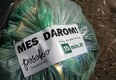 Aplinkos tvarkymo akcija &bdquo;Darom&ldquo; sostinėje