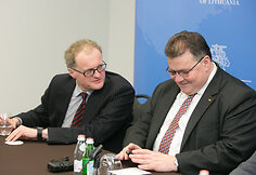 Leonidas Donskis ir Linas Linkevičius